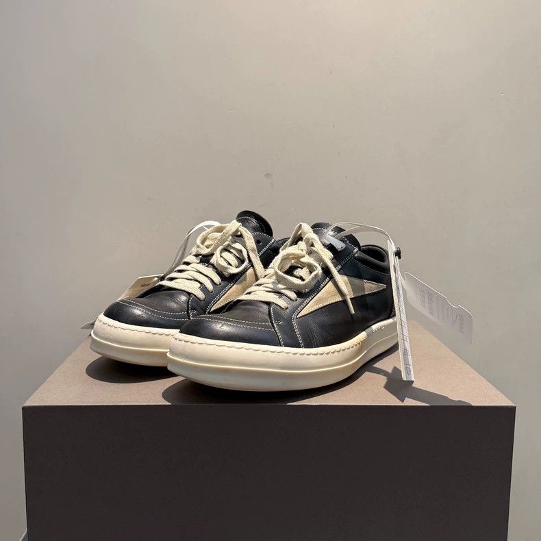 Rick Owens rick owens low-top leather street sneakers-dmc Size US 7.5 / EU 40-41 - 1 Thumbnail