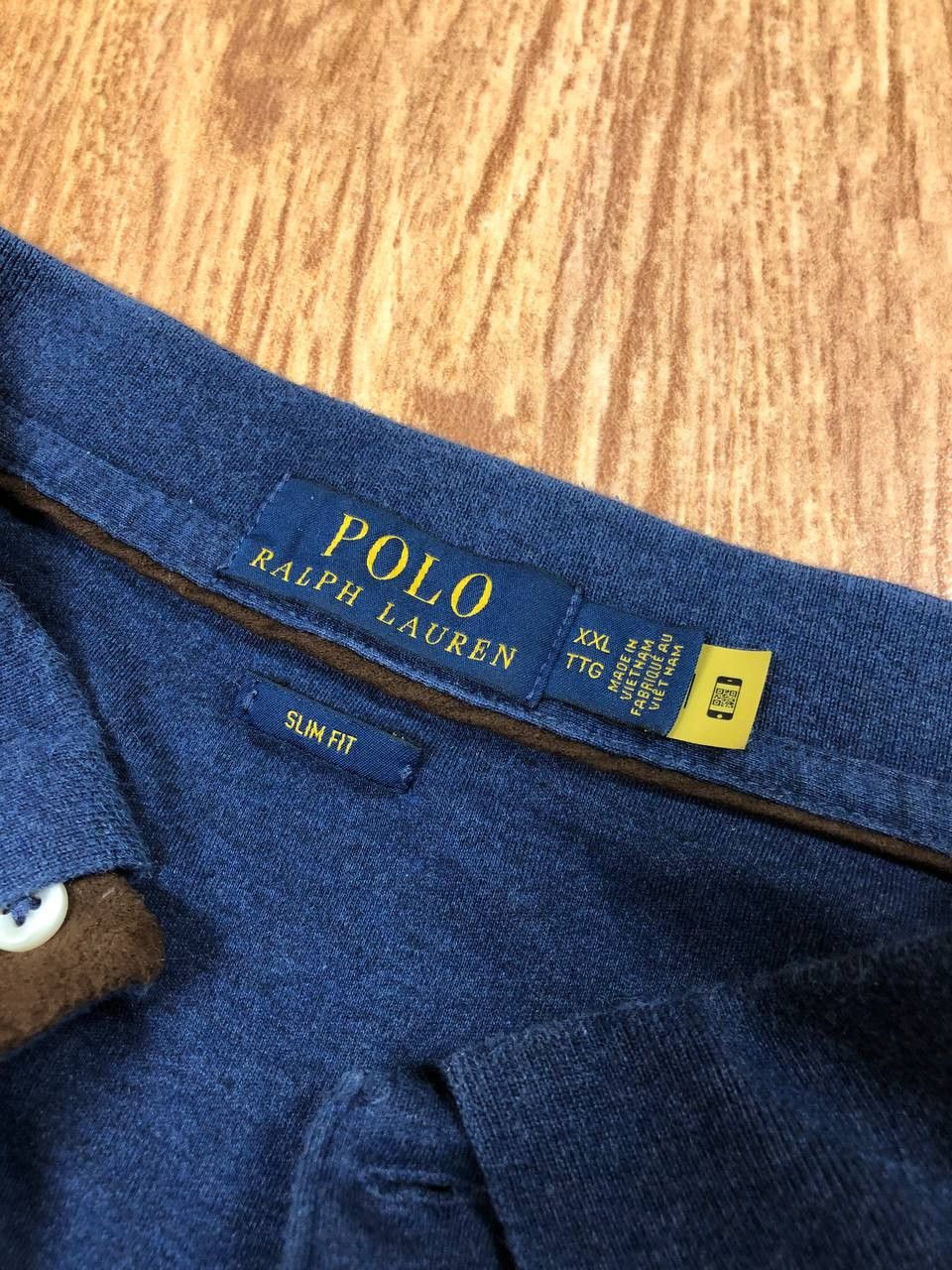 Polo Ralph Lauren Vintage Polo Ralph Lauren Rugby Long Sleeve Polo Size US XXL / EU 58 / 5 - 2 Thumbnail