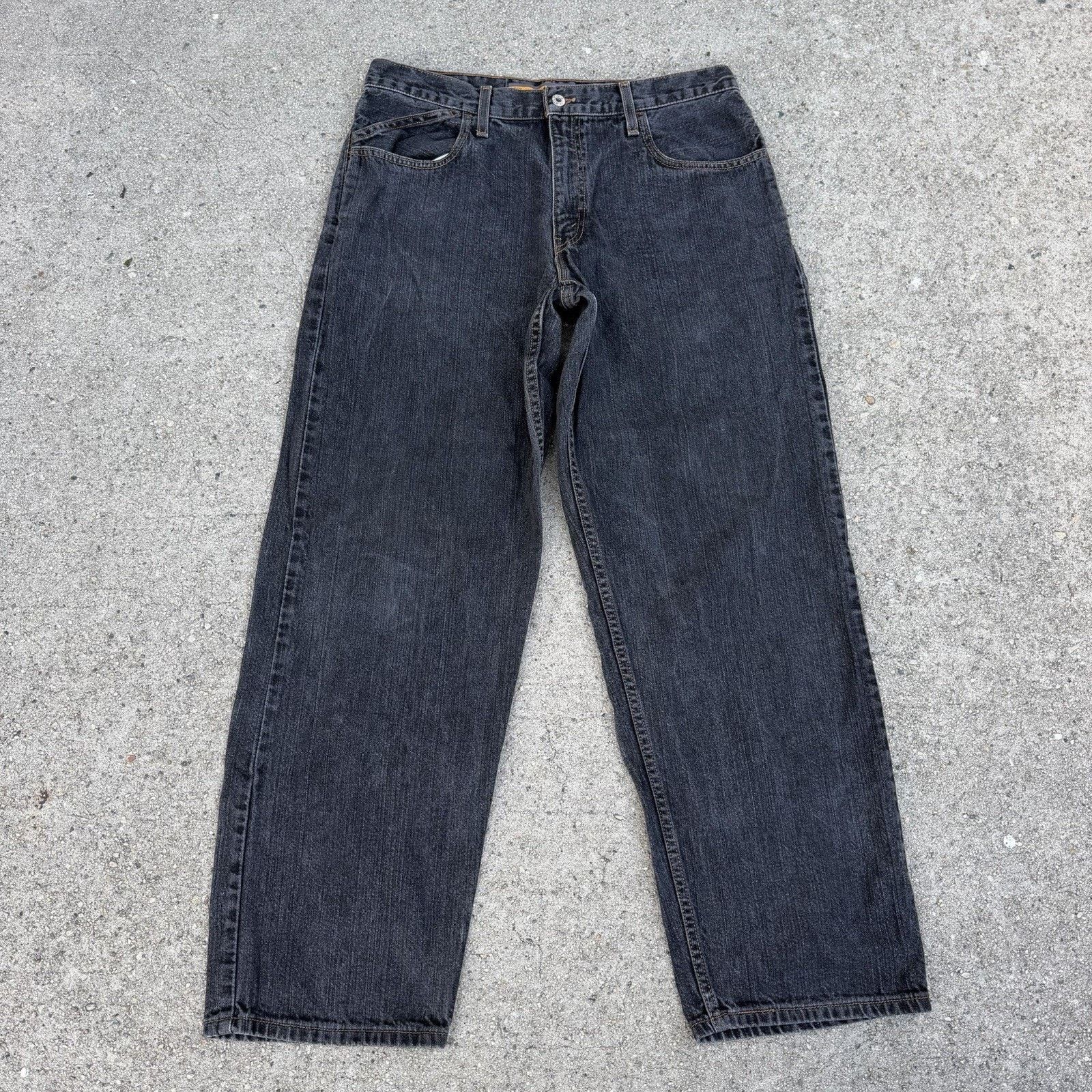 Levi's × Vintage Vintage 90s Levi's Silvertab Baggy Relaxed Black