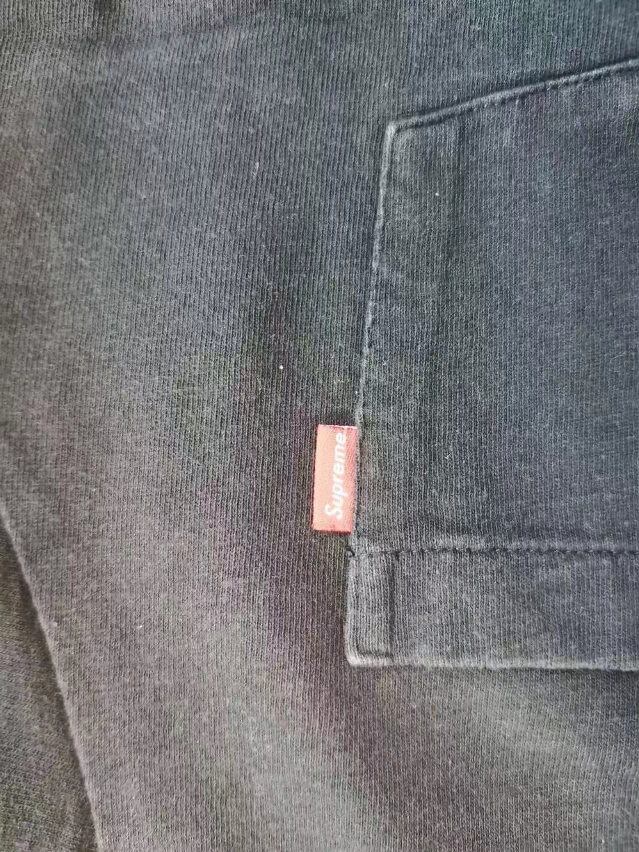 Supreme Supreme Pocket Tee S/S Black Size US S / EU 44-46 / 1 - 3 Thumbnail
