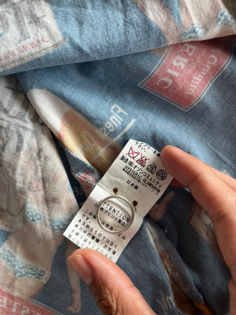 Hysteric Glamour Hawaii Short Sleeve Button Up