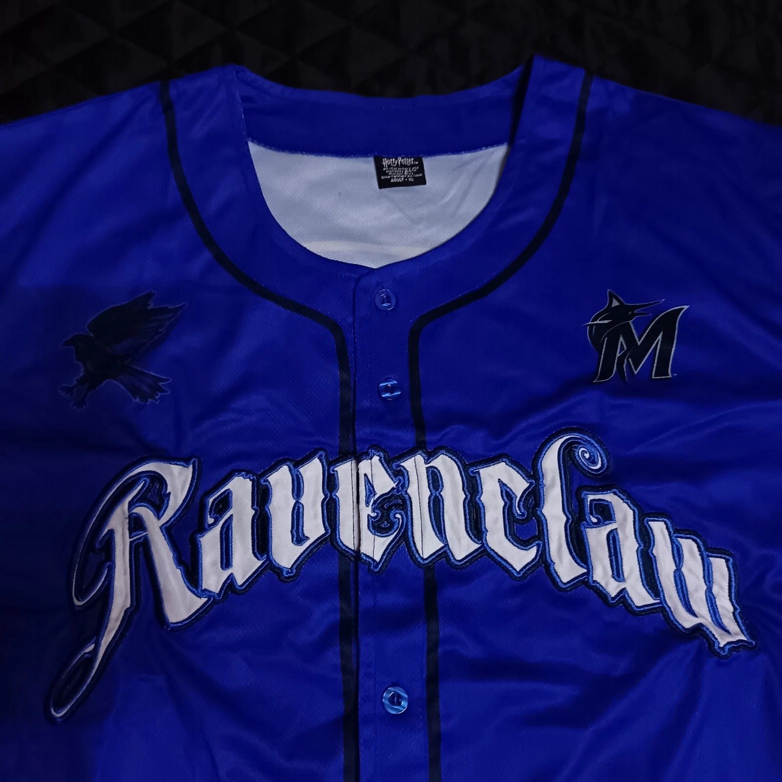 MLB Miami Marlins Harry Porter Ravenclaw SGA Baseball Jersey Size US XL / EU 56 / 4 - 2 Thumbnail