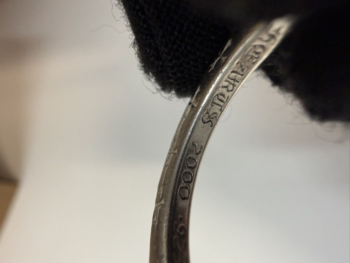 Chrome Hearts Chrome Hearts Sterling Silver Pave Diamond Ring -SIZE 10.5 Size ONE SIZE - 18 Thumbnail