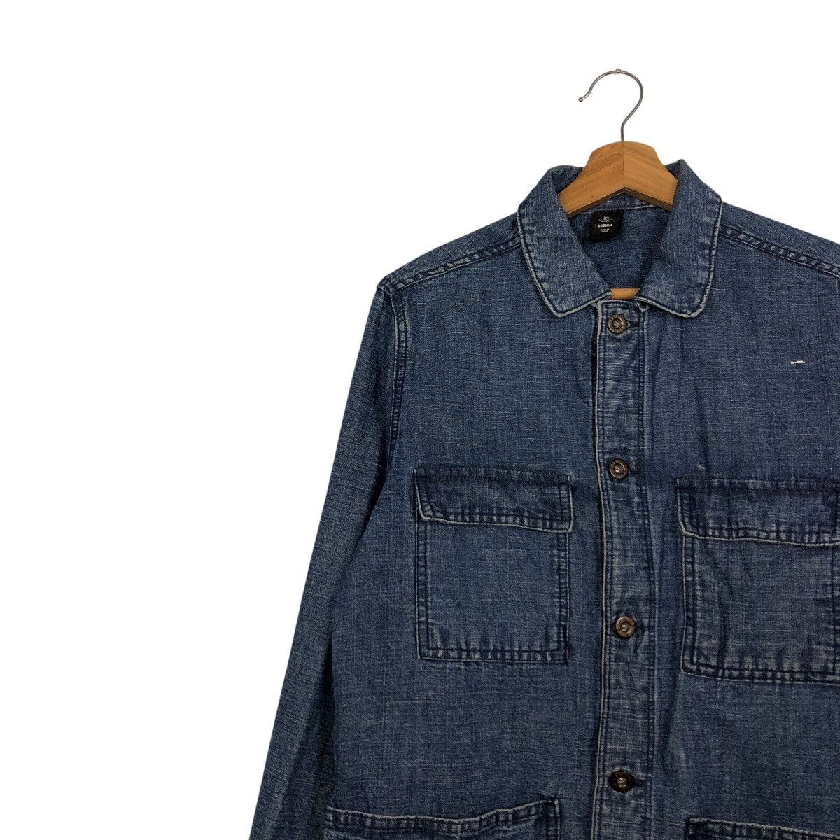 Japanese Brand 📌Vintage Chore Denim Jacket &Denim Blue Issey Miyake Size US S / EU 44-46 / 1 - 8 Thumbnail