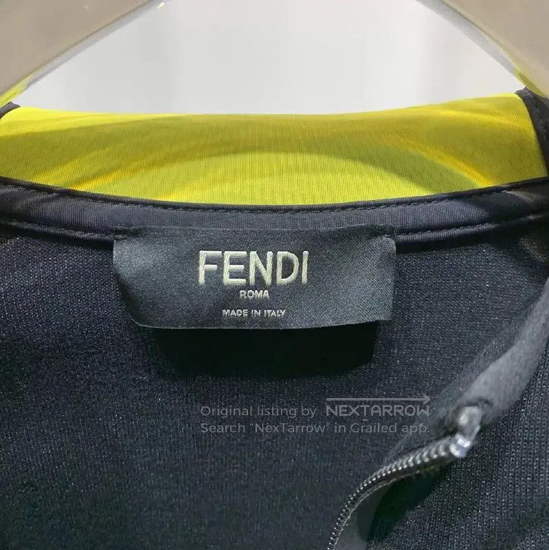 Fendi Fendi Black Cotton Men's Outerwear Jacket . Size US XXL / EU 58 / 5 - 2 Thumbnail