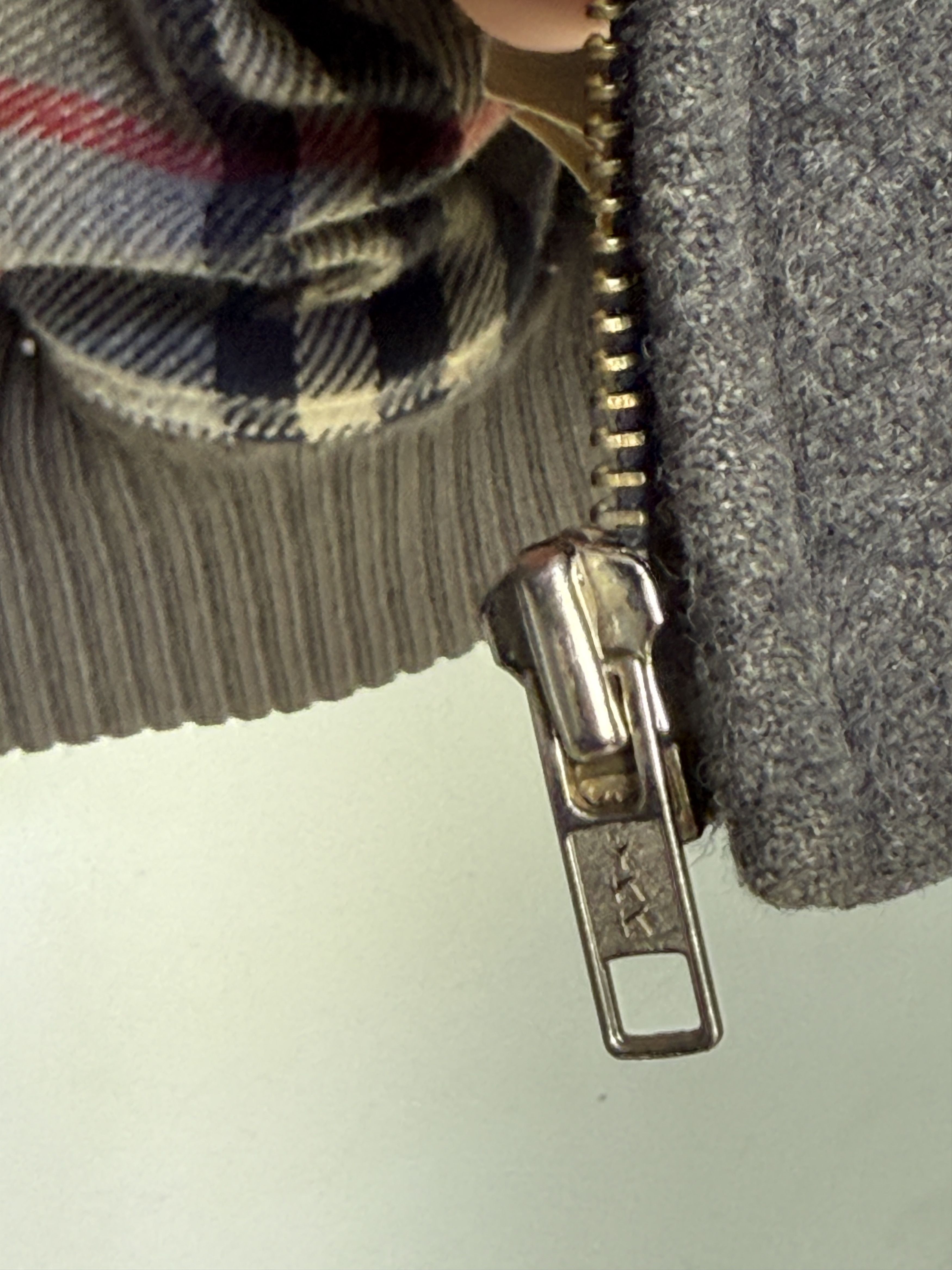 Burberry 🔥 rare 1990´s Burberry vintage wool bomber jacket Size US L / EU 52-54 / 3 - 7 Thumbnail