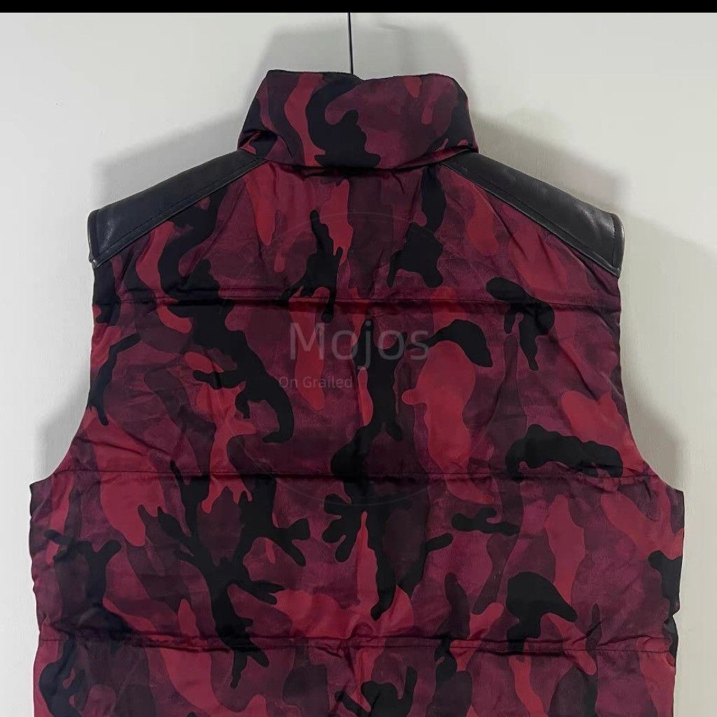 Prada Sz 48 Prada Camo Leather Patch Puffer Vest-2508 Size US M / EU 48-50 / 2 - 4 Thumbnail