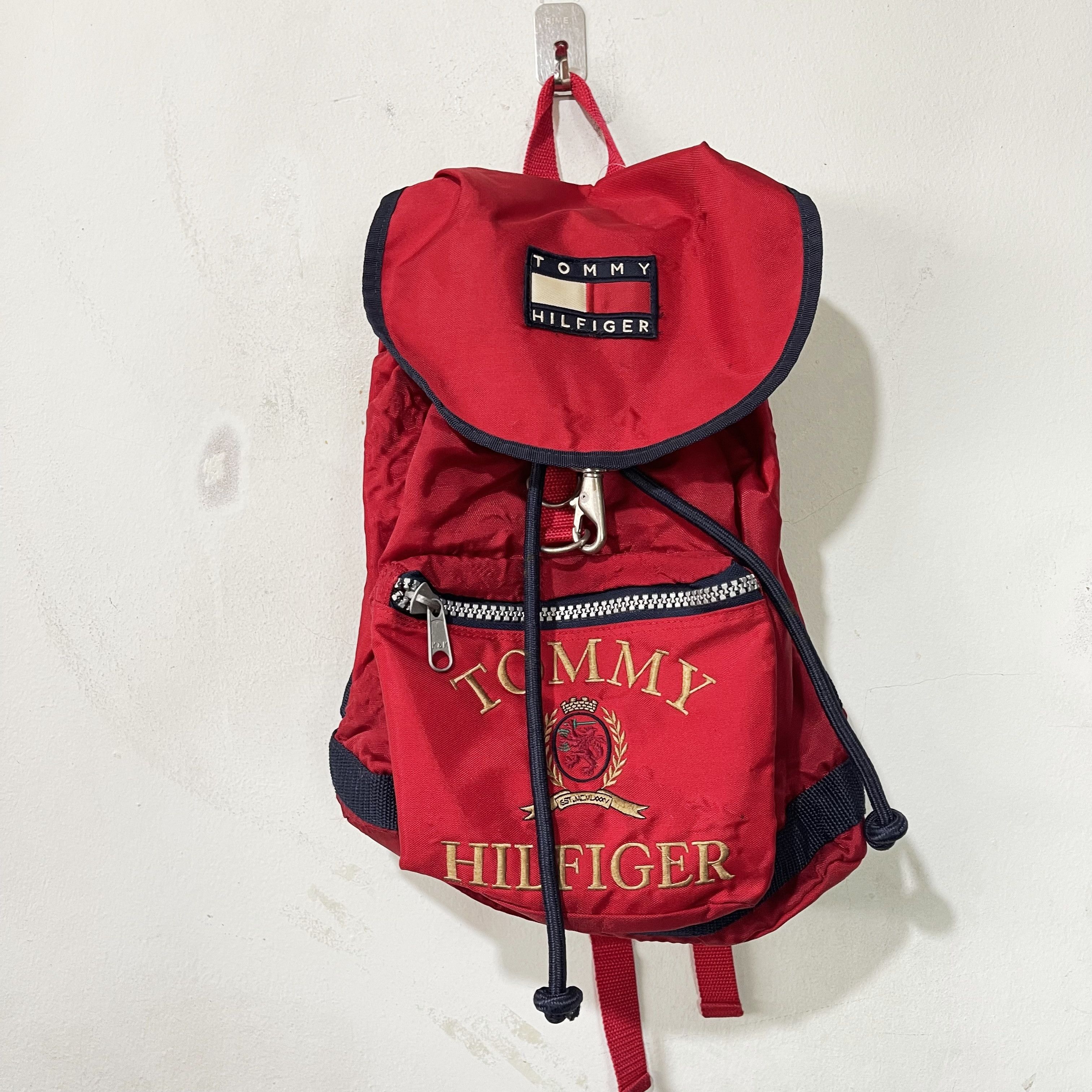 Tommy Hilfiger Vintage 90s Tommy Hilfiger Backpack Size ONE SIZE - 2 Thumbnail