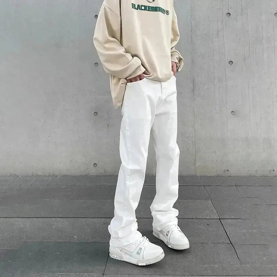 Japanese Brand Retro utility carpenter flared jeans trousers y2k Size US 30 / EU 46 - 1 Thumbnail