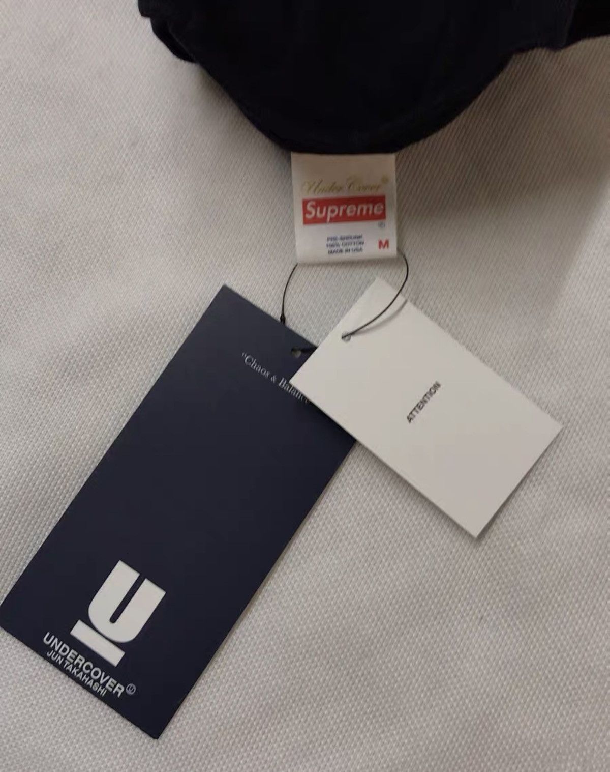 Supreme × Undercover Supreme undercover witch box logo tee T-shirt Size US M / EU 48-50 / 2 - 4 Thumbnail