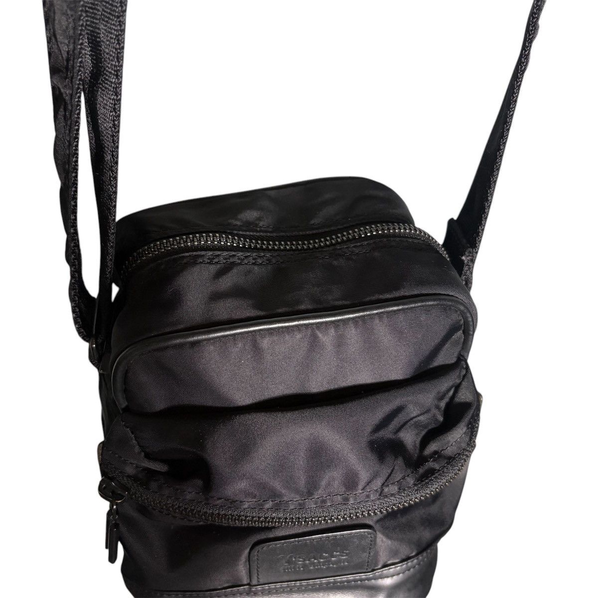 Y's × Yohji Yamamoto Yohji Yamamoto Y’saccs Leather / Nylon Crossbody Bag Size ONE SIZE - 6 Thumbnail