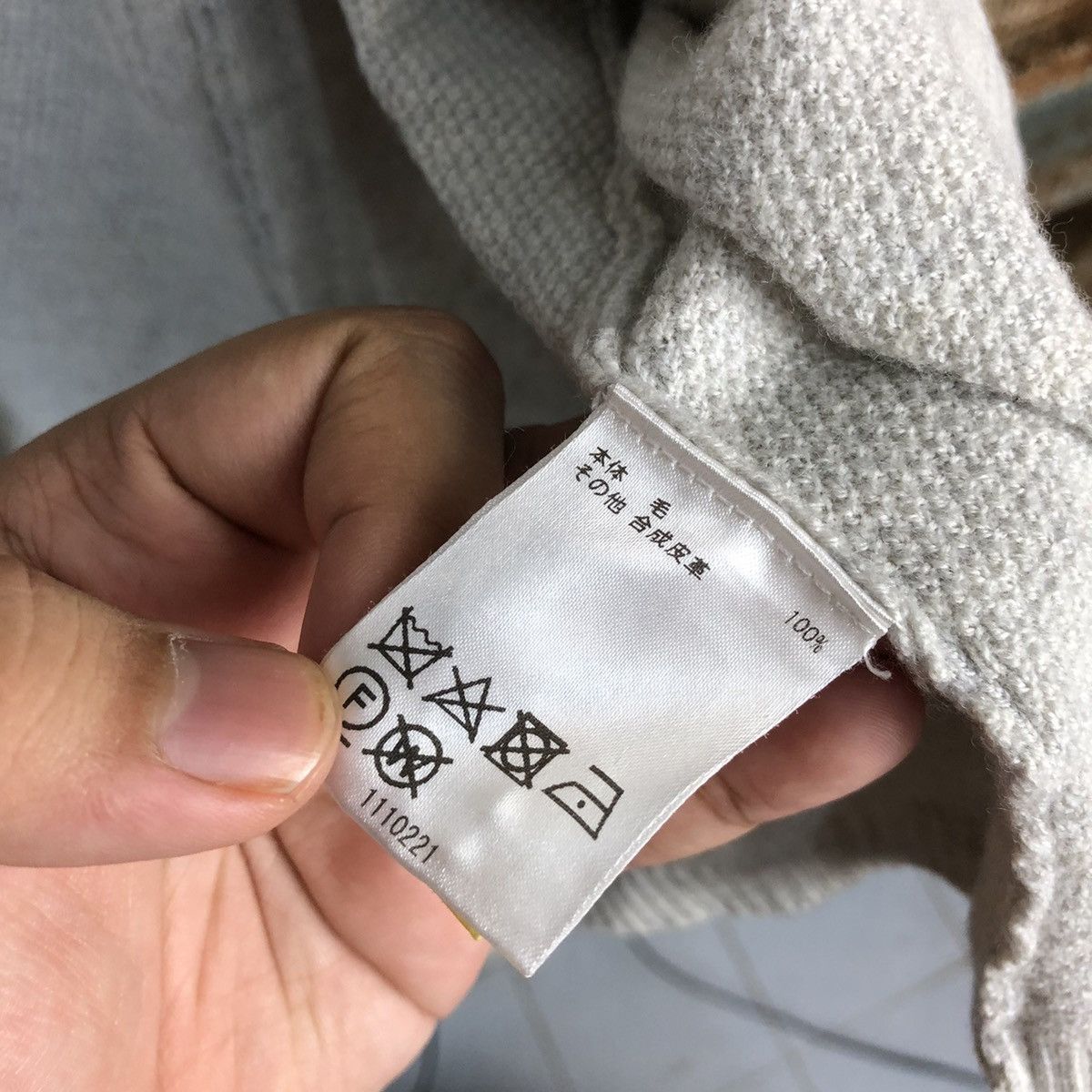 Homespun Knitwear × Japanese Brand × Vintage DL Scapa Gray cardigan Knitwear vintage #C441 Size US M / EU 48-50 / 2 - 11 Thumbnail