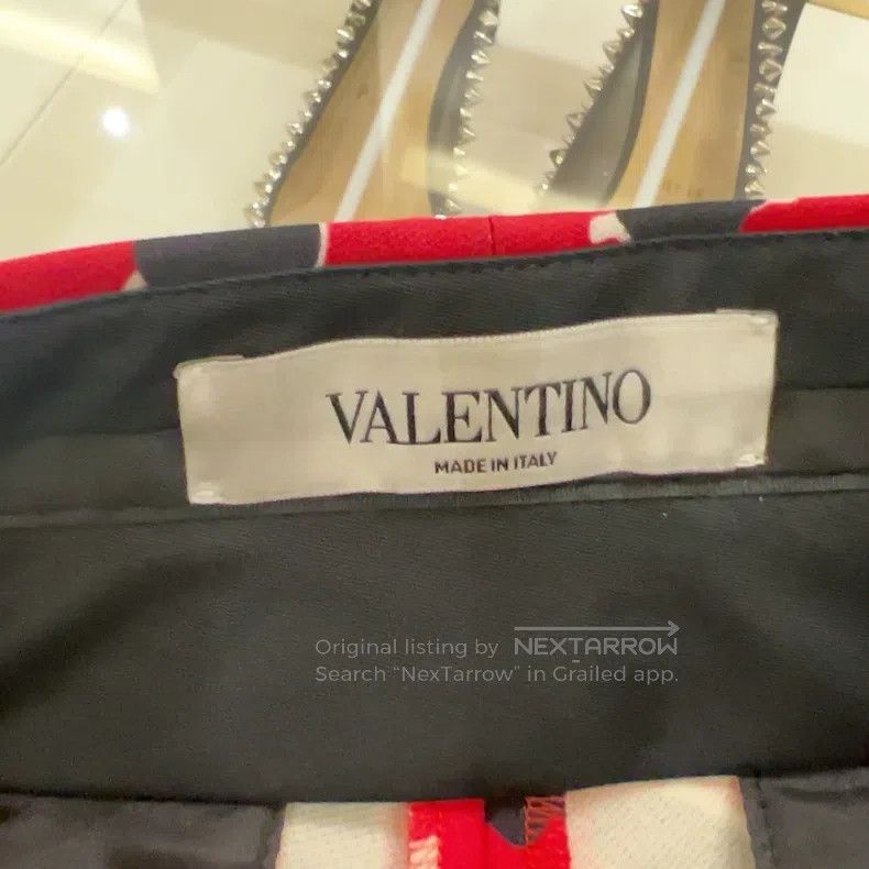 Valentino Valentino Red leopard print shorts Size 39" - 6 Thumbnail