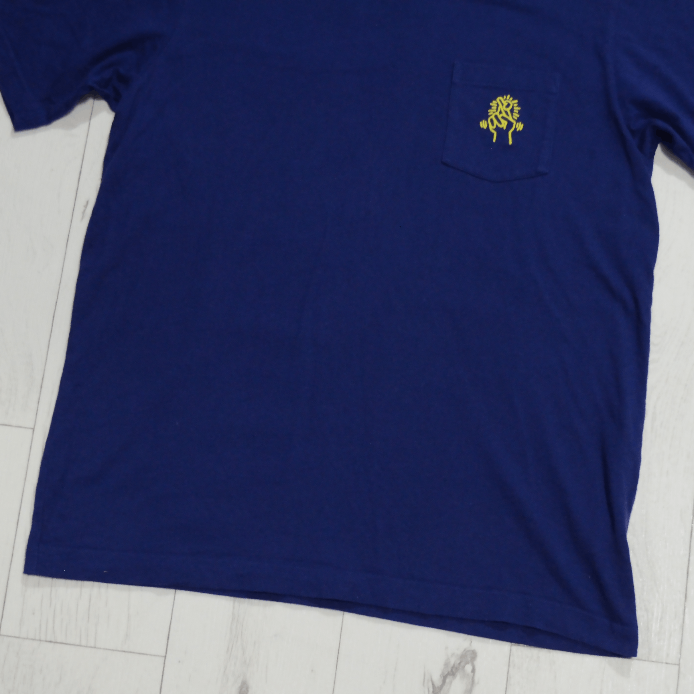Keith Haring × Uniqlo UT Uniqlo X Keith Haring T-Shirt Mens Medium Navy Graphic M Size US M / EU 48-50 / 2 - 4 Thumbnail