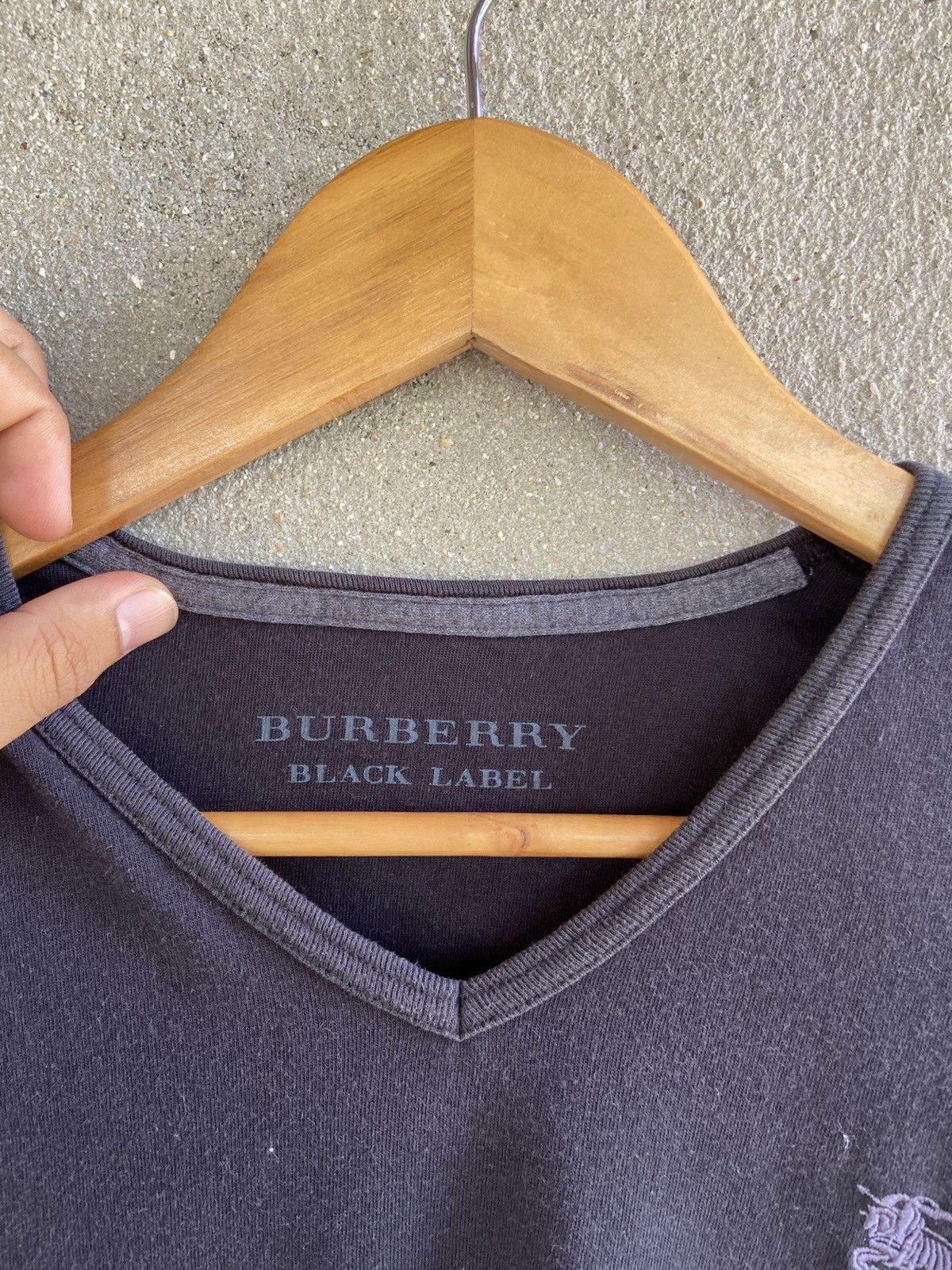 Burberry Burberry Black Label embroidery logo long sleeve shirt Size S / US 4 / IT 40 - 5 Thumbnail