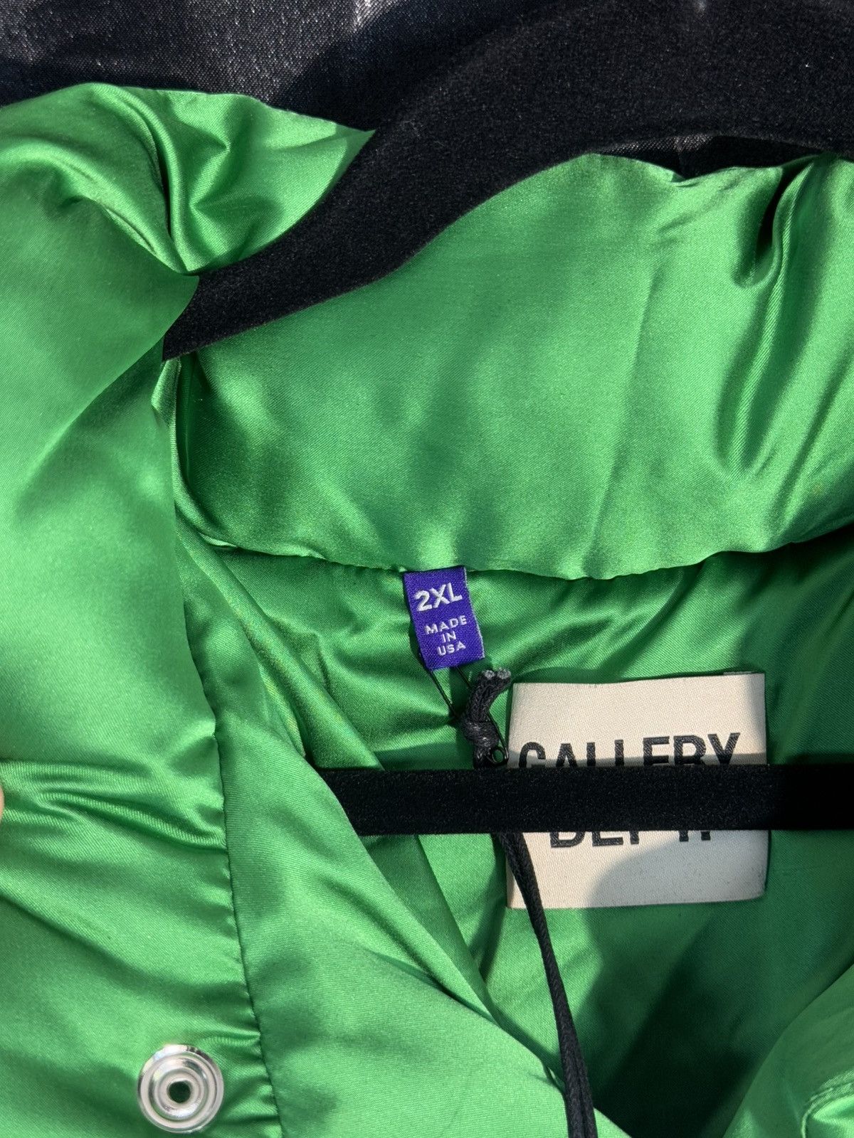 Gallery Dept. Gallery Department puffer vest green Size US XXL / EU 58 / 5 - 4 Thumbnail