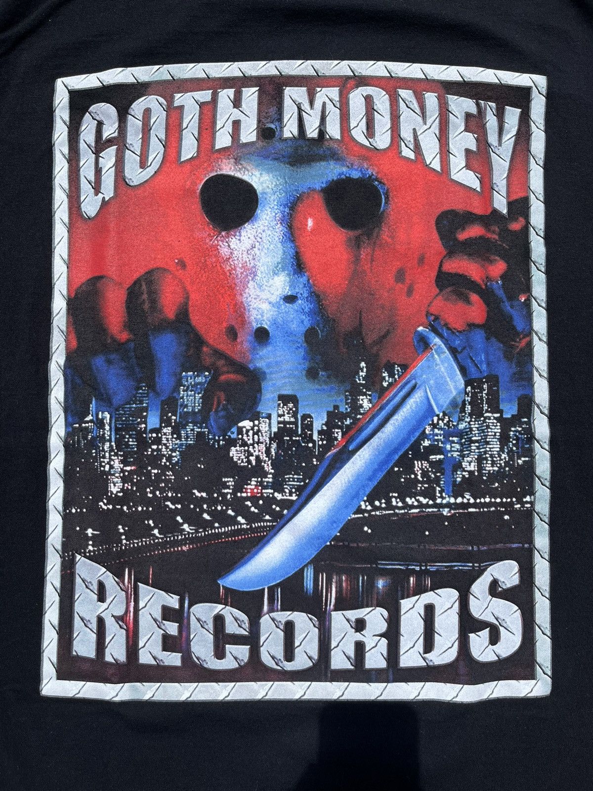 image of Goth&money Gmr Jason Tee XL in Black, Men's