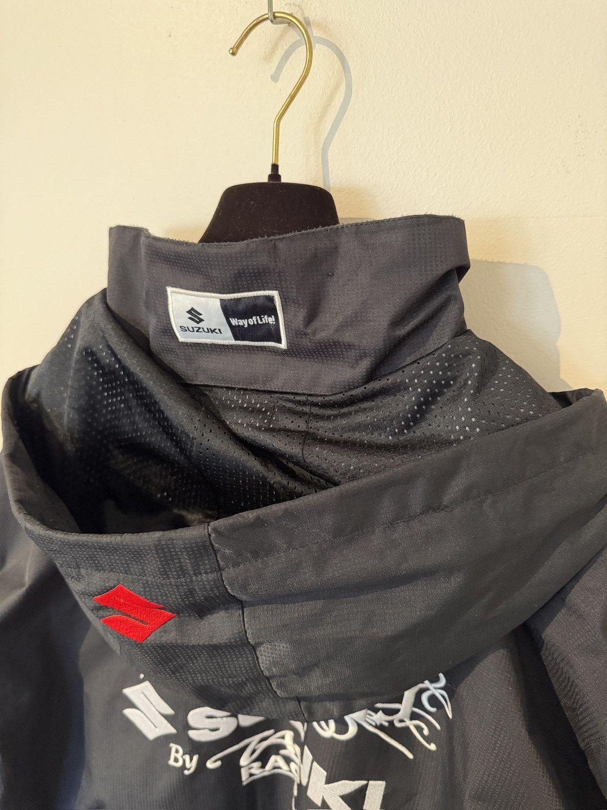 Vintage Vintage Racing Hooded Windbreaker Size US XL / EU 56 / 4 - 8 Thumbnail