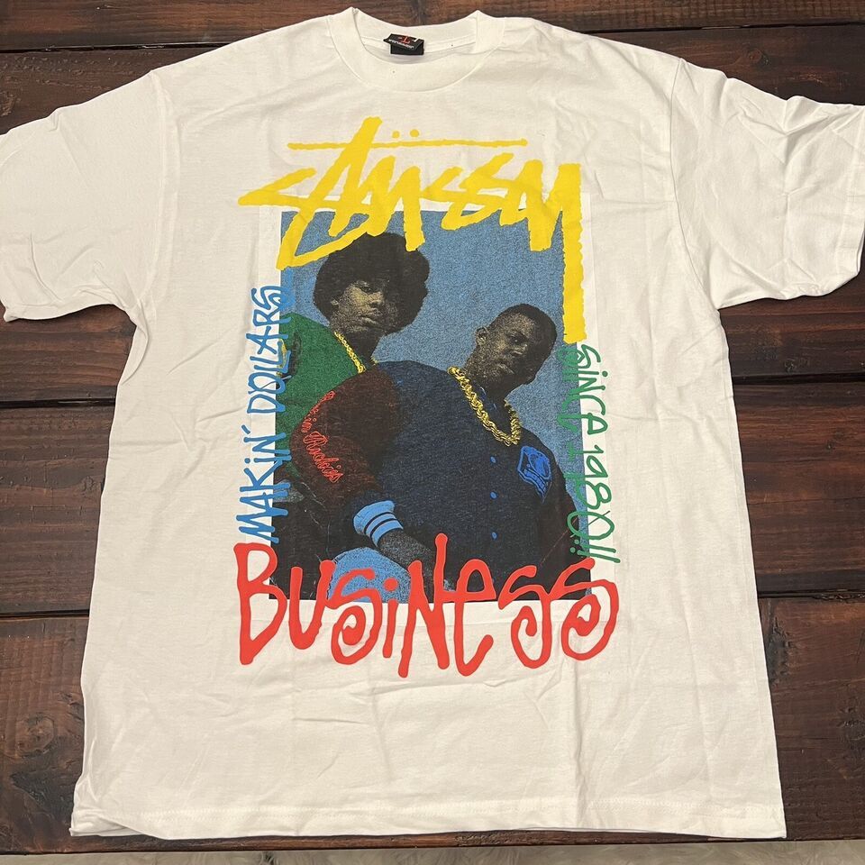 Vintage Stussy EPMD Strictly Business Tee Shirt - Tops