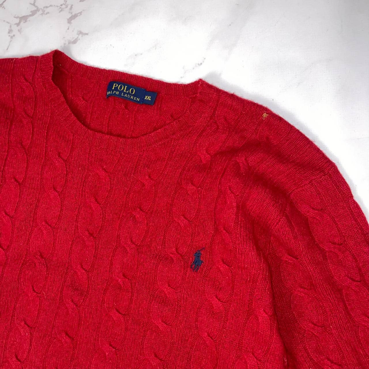 Polo Ralph Lauren Ralph Lauren Polo Knitted Cashmere Sewaters Mens Red Sz XXl Size US XXL / EU 58 / 5 - 6 Thumbnail