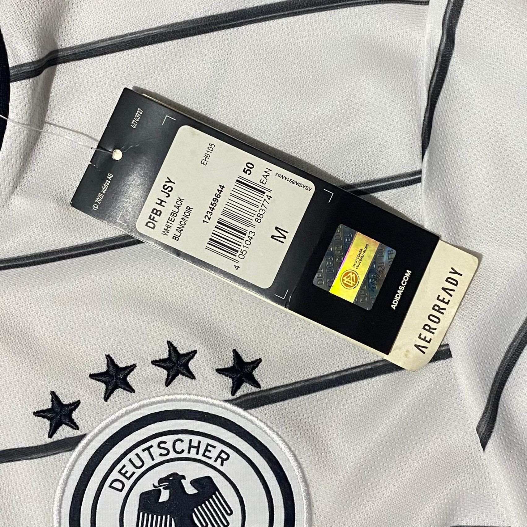 Adidas Germany 2020-2021 Home Jersey Toni Kroos Size US M / EU 48-50 / 2 - 8 Thumbnail