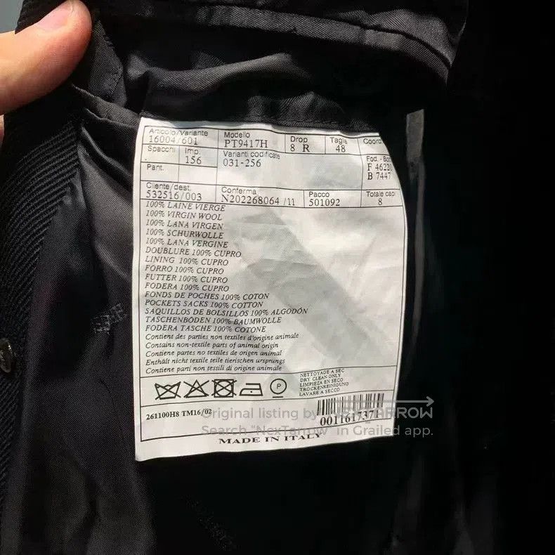 Hermes Hermes Black Double-Breasted Cashmere Coat. Size US L / EU 52-54 / 3 - 8 Thumbnail
