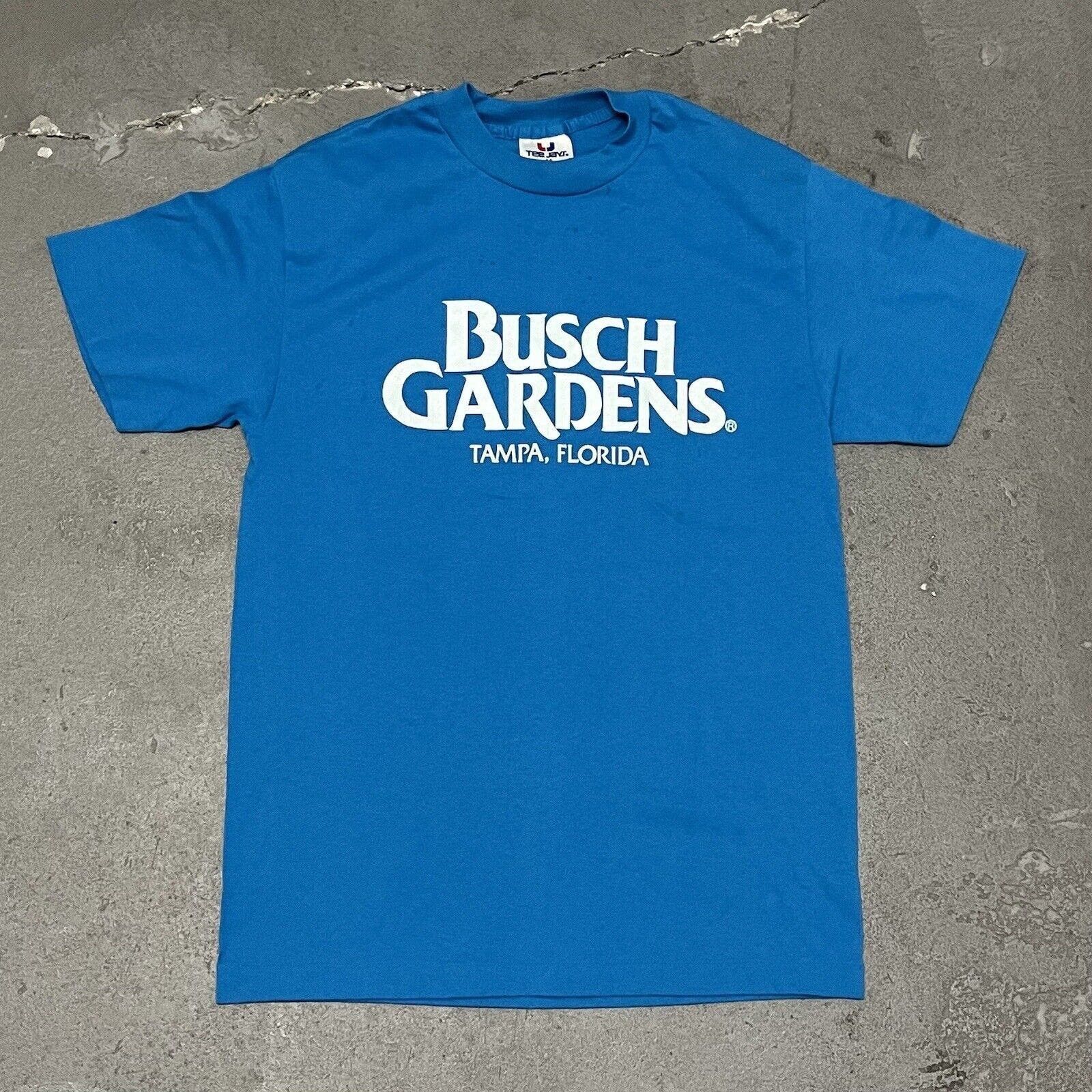 Other WMNS VTG 1990’s Tee Jays Busch Gardens S/S Graphic T-shirt S Size S / US 4 / IT 40 - 1 Thumbnail