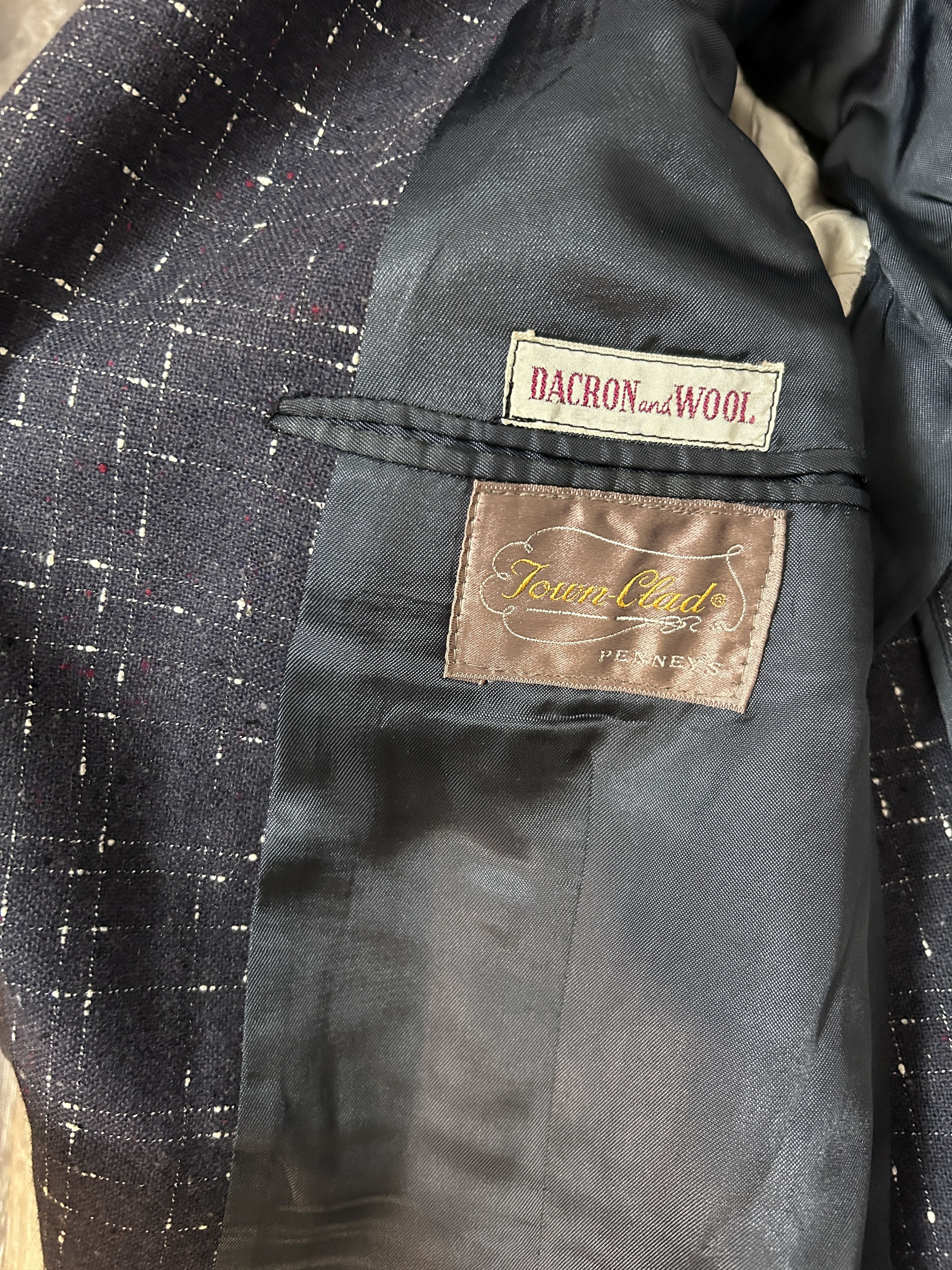 Vintage Vintage 1950s atomic fleck sport coat 38R Size 38R - 4 Thumbnail