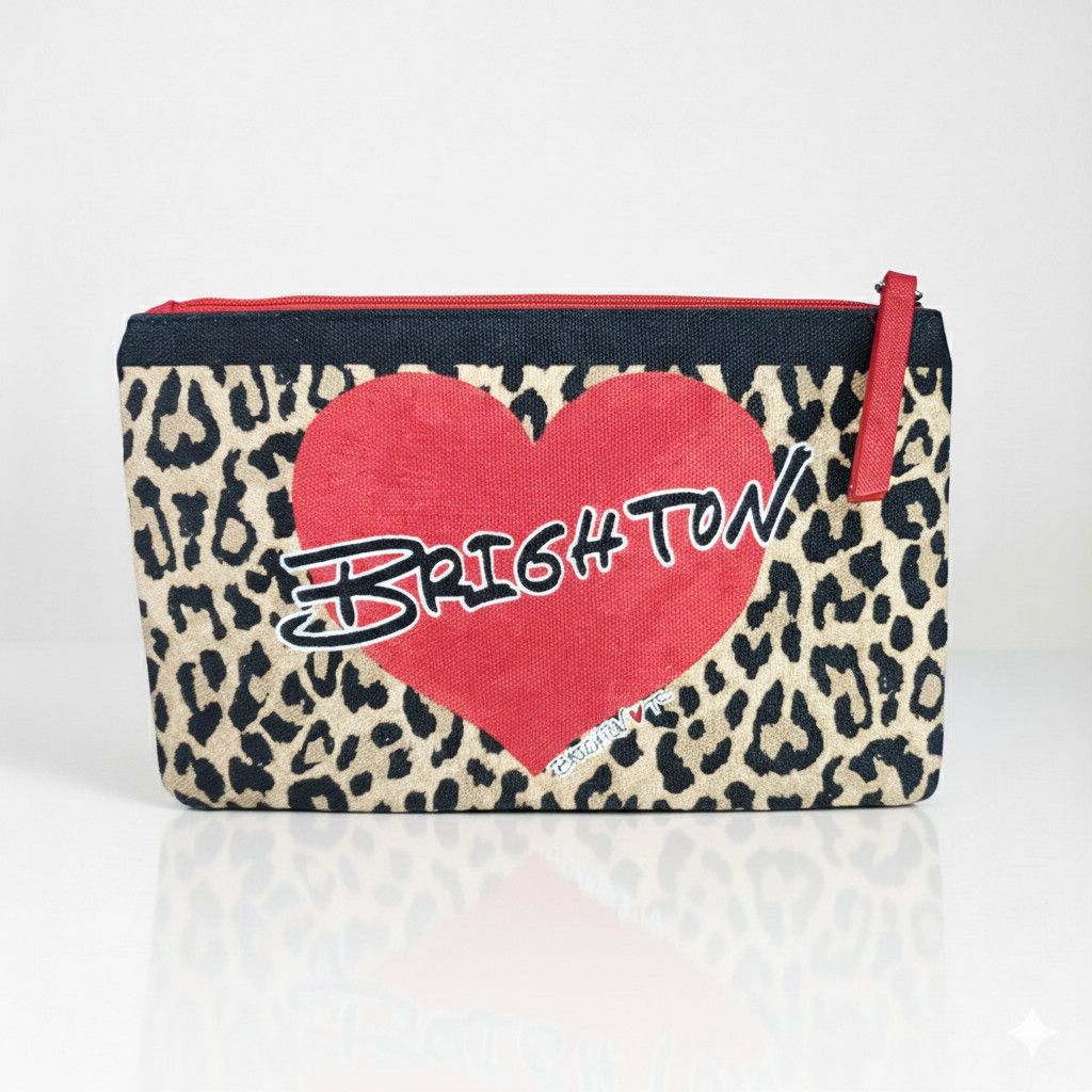Brighton Brighton 9x5" NEW Pouch Zipper Top MakeUp Travel Toiletries Size ONE SIZE - 1 Thumbnail