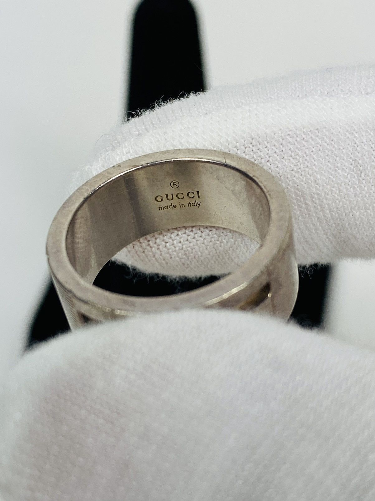 Gucci Gucci .925 Silver G Ring Size 13 Size ONE SIZE - 3 Thumbnail