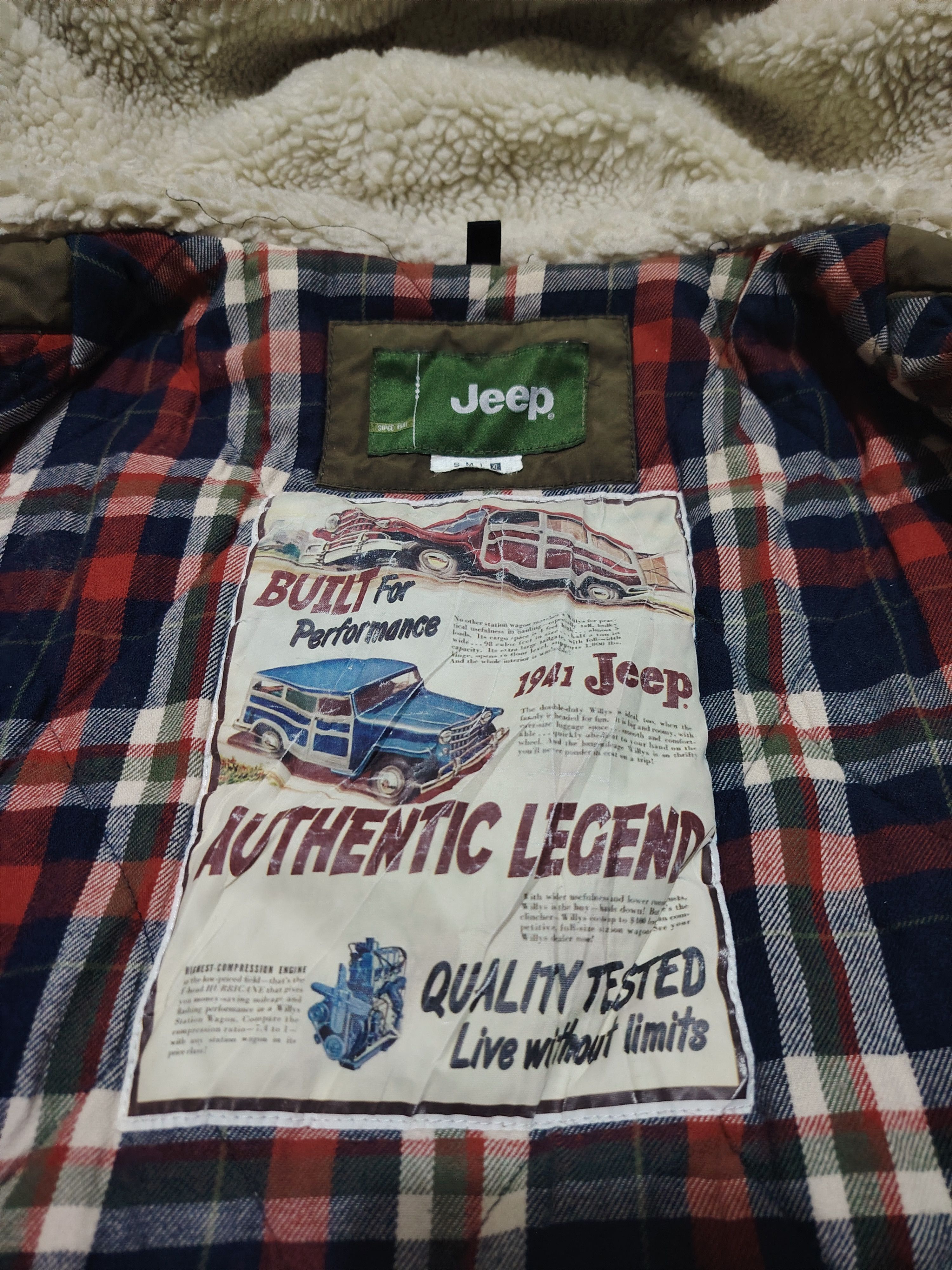 Japanese Brand Vtg Japanese Jeep Jacket Military Style Jakcet Size US XL / EU 56 / 4 - 10 Thumbnail