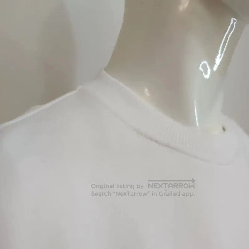 AMI AMI White Cotton Women's Top with Heart Logo . Size S / US 4 / IT 40 - 3 Thumbnail