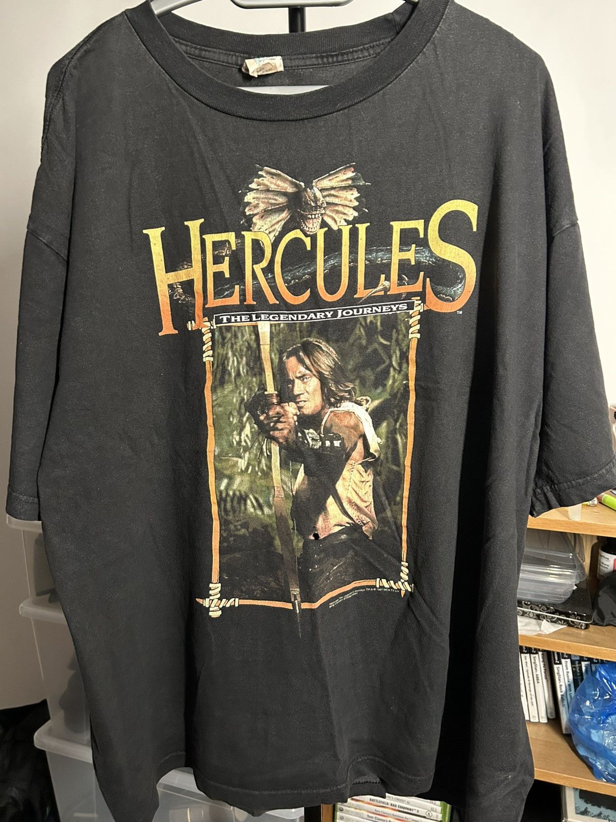 Hercules 1997 movie promo t shirt vintage