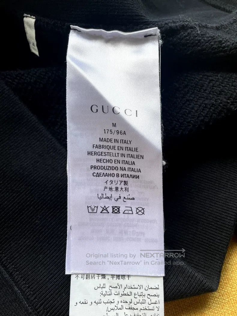 Gucci Gucci Skull embroidered round-neck letter pullover sweatsh Size US M / EU 48-50 / 2 - 4 Thumbnail