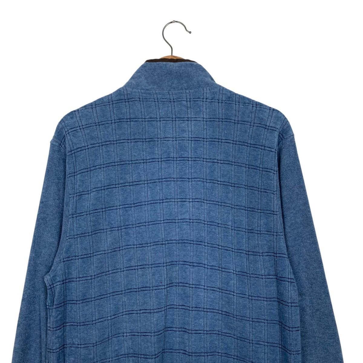 Dunlop DUNLOP Half Zip Turtleneck Checked Sweatshirts #1655-C74 Size US M / EU 48-50 / 2 - 8 Thumbnail