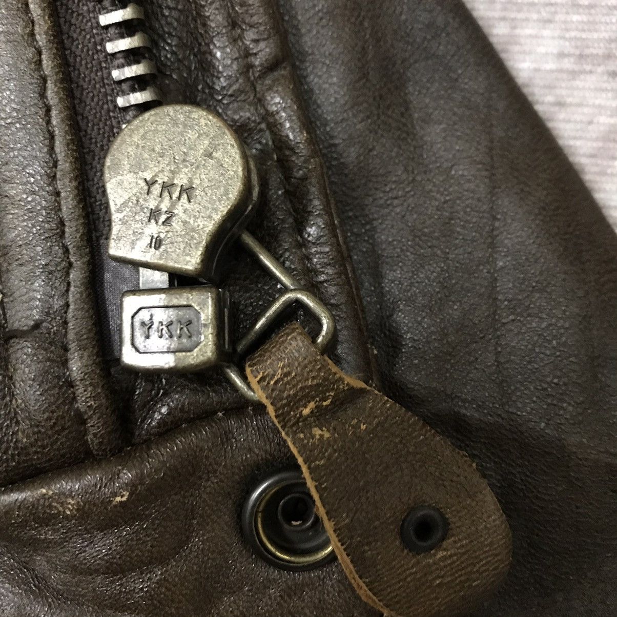 Vintage Vintage U.s Armed Force Aviator Leather Jacket Sherpa Size US S / EU 44-46 / 1 - 11 Thumbnail