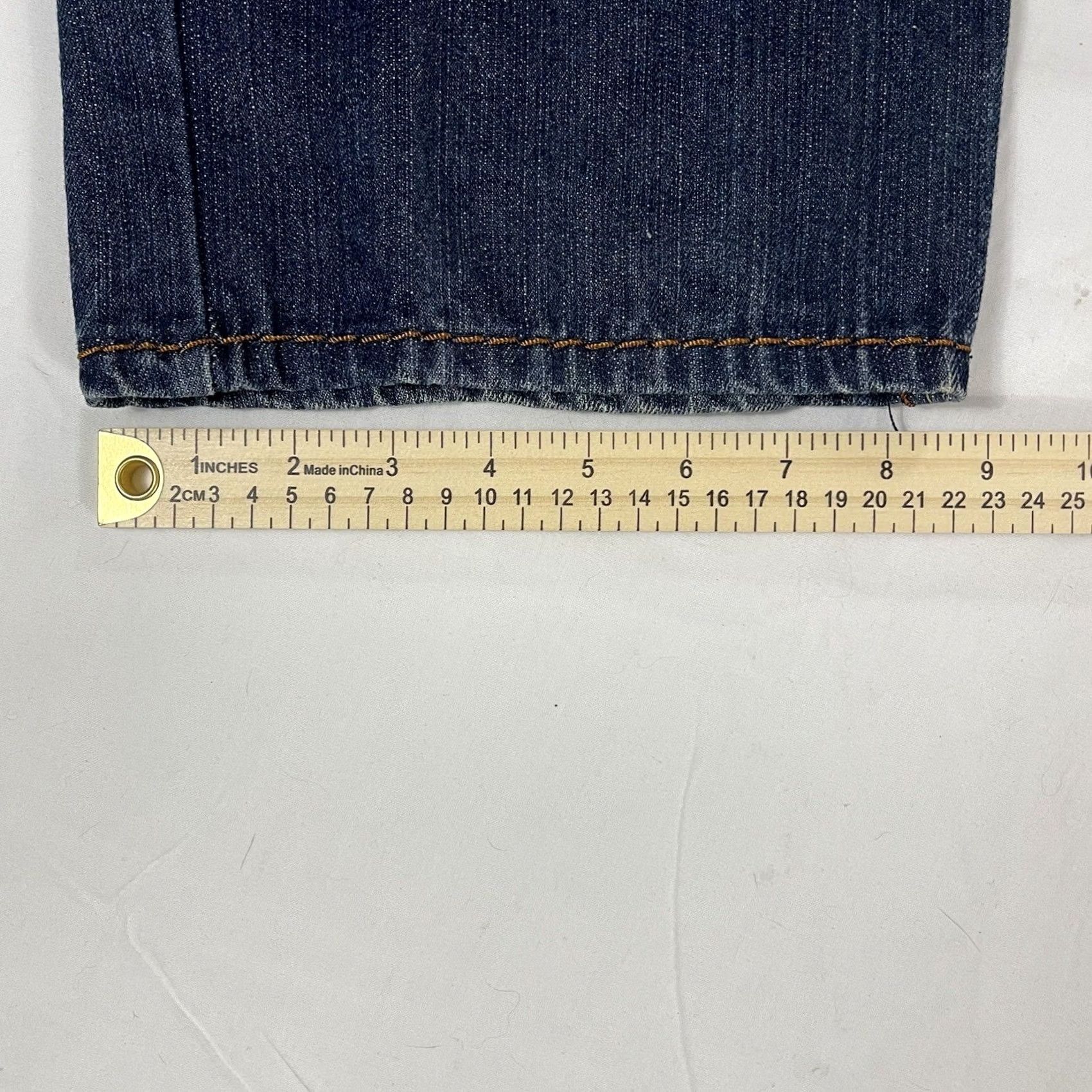 Denime Knockout Jeans Men’s 36x34 Denim Embroidered Flap Pocket Style 1026 Baggy KO Jeans Size US 34 / EU 50 - 5 Thumbnail