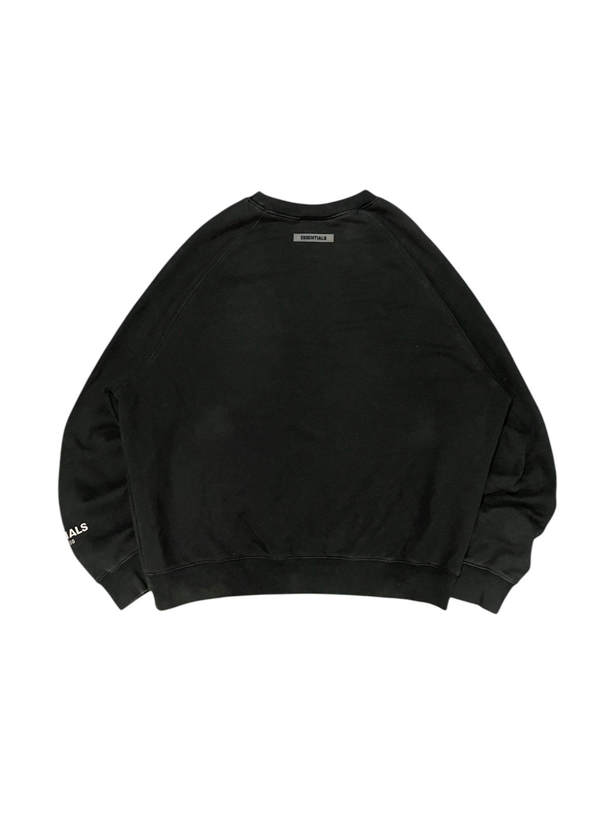 Fear of God ESSENTIALS FEAR OF GOD RUBBER LOGO CREWNECK OVERSIZE STYLE Size US S / EU 44-46 / 1 - 2 Thumbnail