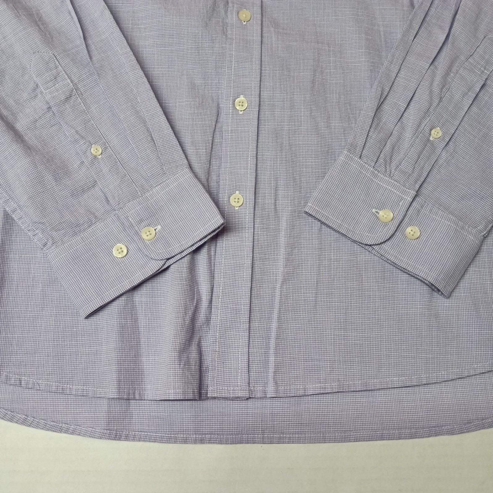 U.S. Polo Assn. U.S. Polo Assn. Woven Shirt Men's 3XL Violet Trail Checkered Size US XXL / EU 58 / 5 - 2 Thumbnail