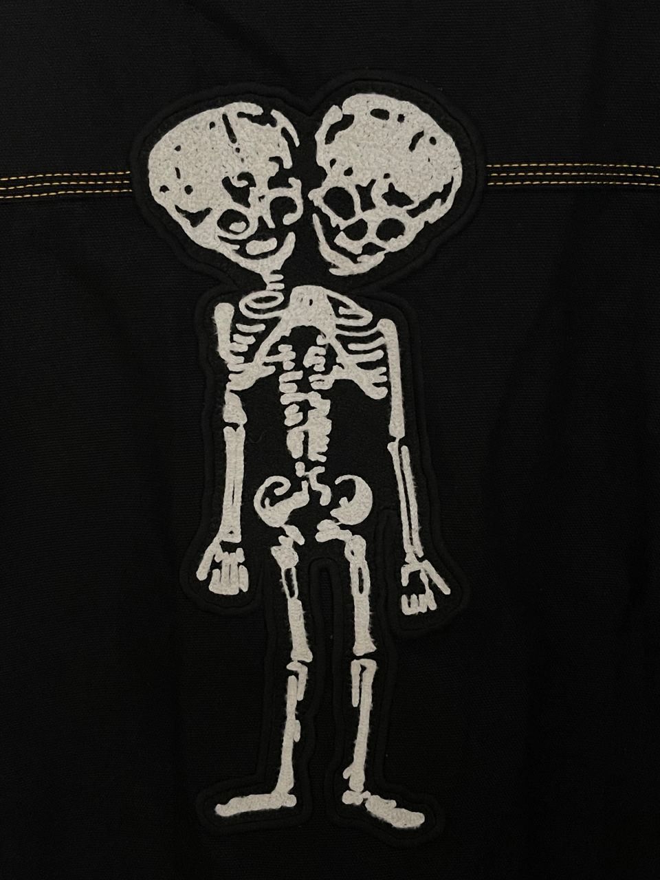 Fucking Awesome Fucking Awesome Twin Skull Trucker Jacket