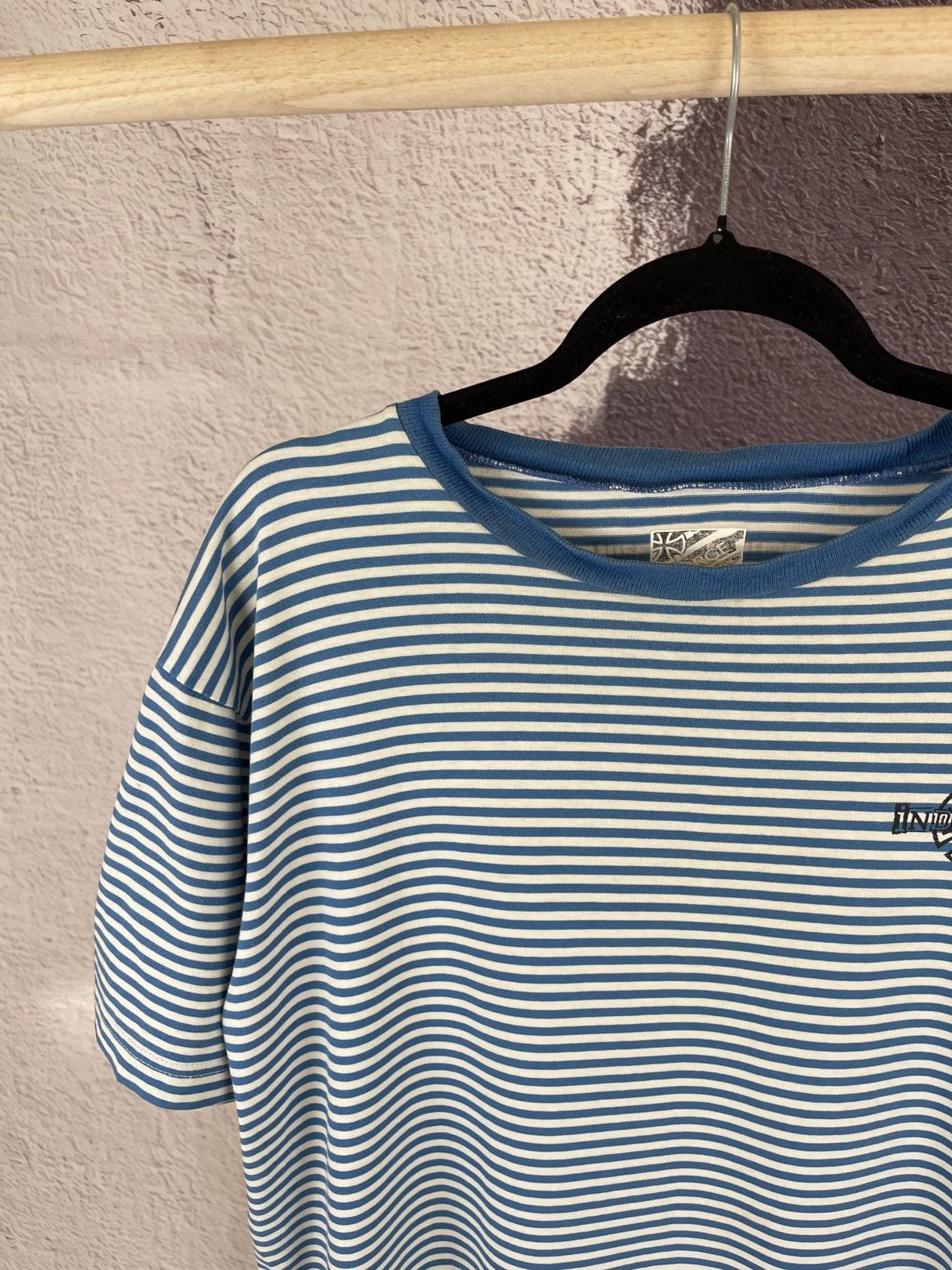 Other Independent Truck Co. Vintage striped double logo tee shirt Size US XL / EU 56 / 4 - 5 Thumbnail
