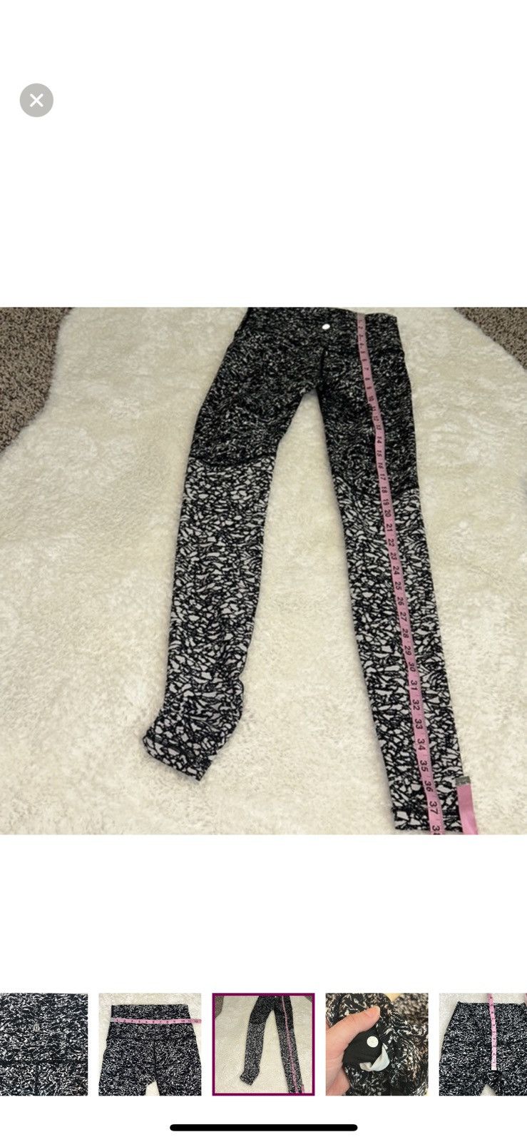 Lululemon Lululemon wunder under high rise pant size 4 Size 27" / US 4 / IT 40 - 7 Thumbnail