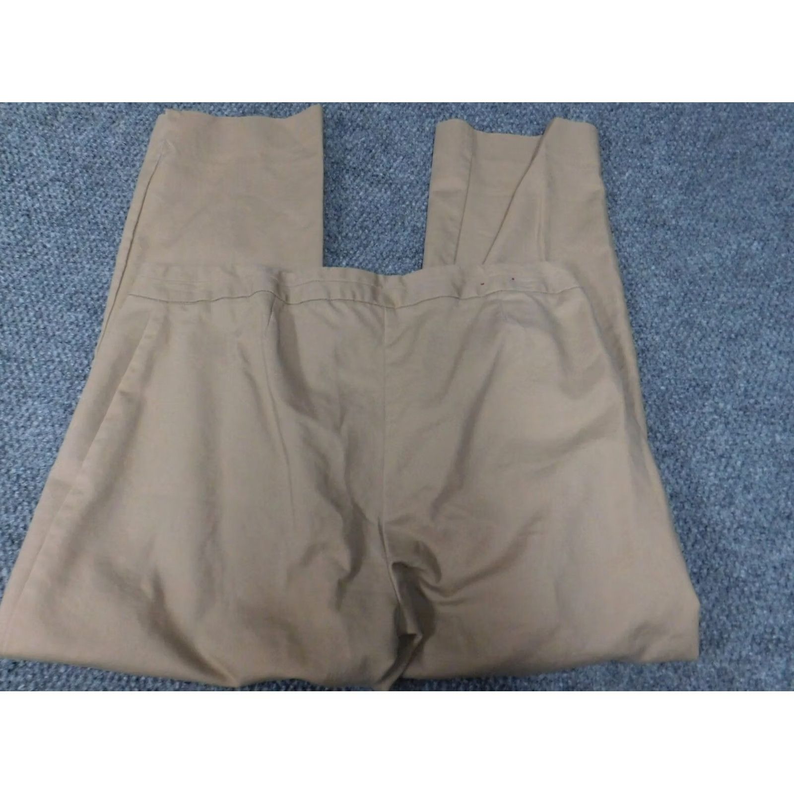 Charter Club Charter Club Pants Women 14 Beige Straight Slim It Up Chino 24in Inseam Navy? Size 36" / US 14 / IT 50 - 4 Thumbnail