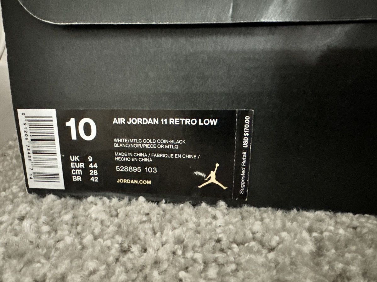 Jordan Brand Air Jordan 11 Retro Low Size US 10 / EU 43 - 7 Thumbnail