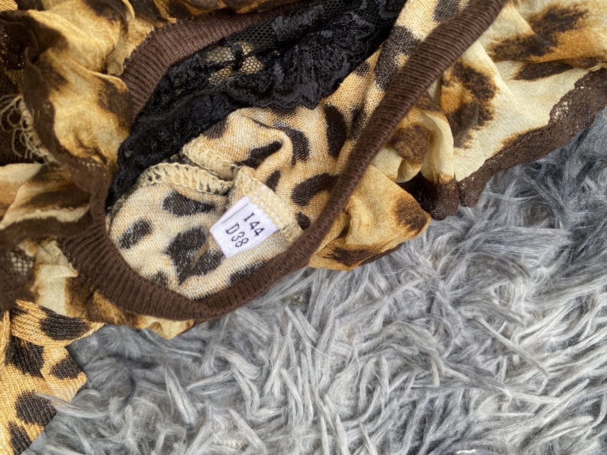 Blumarine Blumarine Leopard Cardigan Size S / US 4 / IT 40 - 7 Thumbnail
