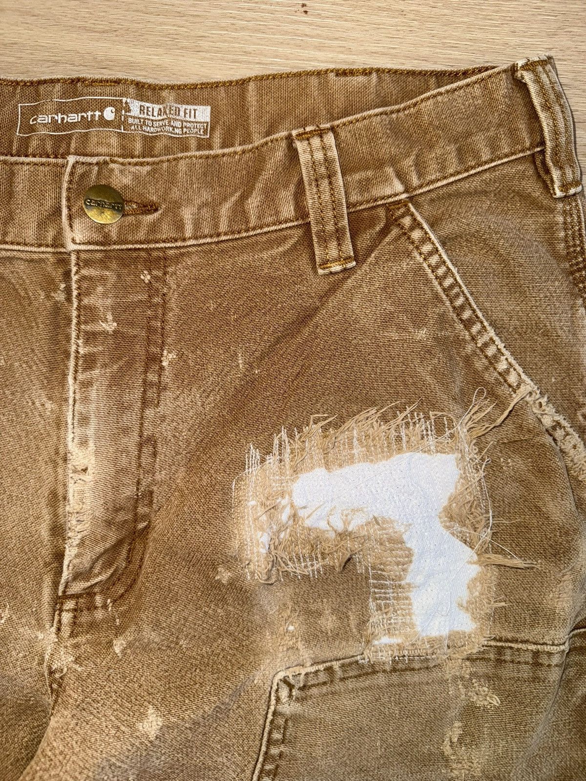 Carhartt Carhartt Repaired Double Knee Size US 34 / EU 50 - 5 Thumbnail