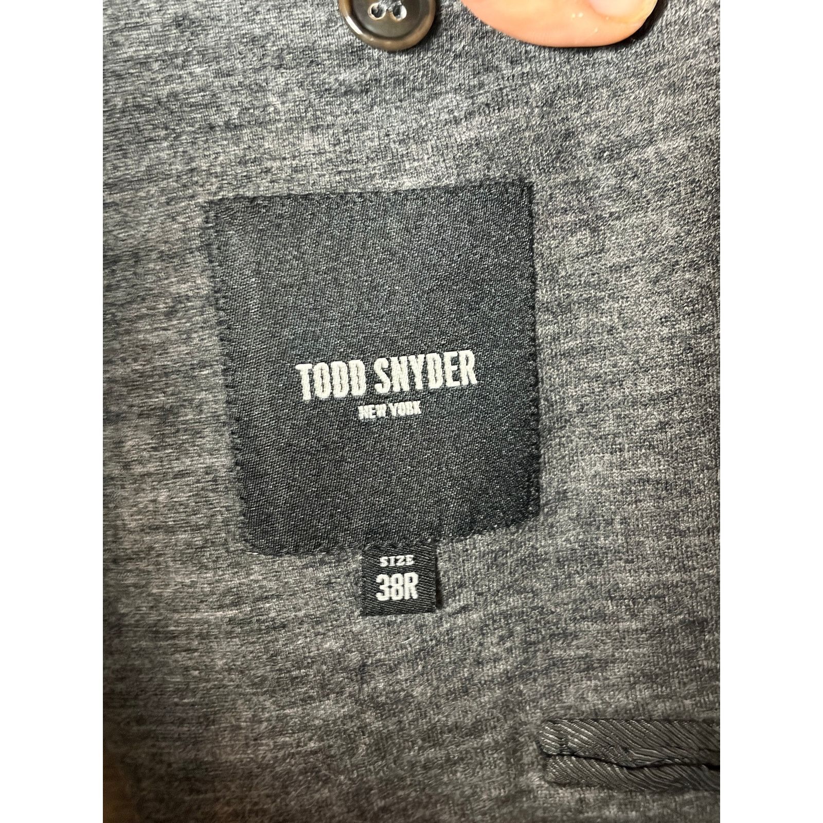 Todd Snyder Todd Snyder wool cashmere Soft Blazer Jacket sz 38R Size US M / EU 48-50 / 2 - 2 Thumbnail
