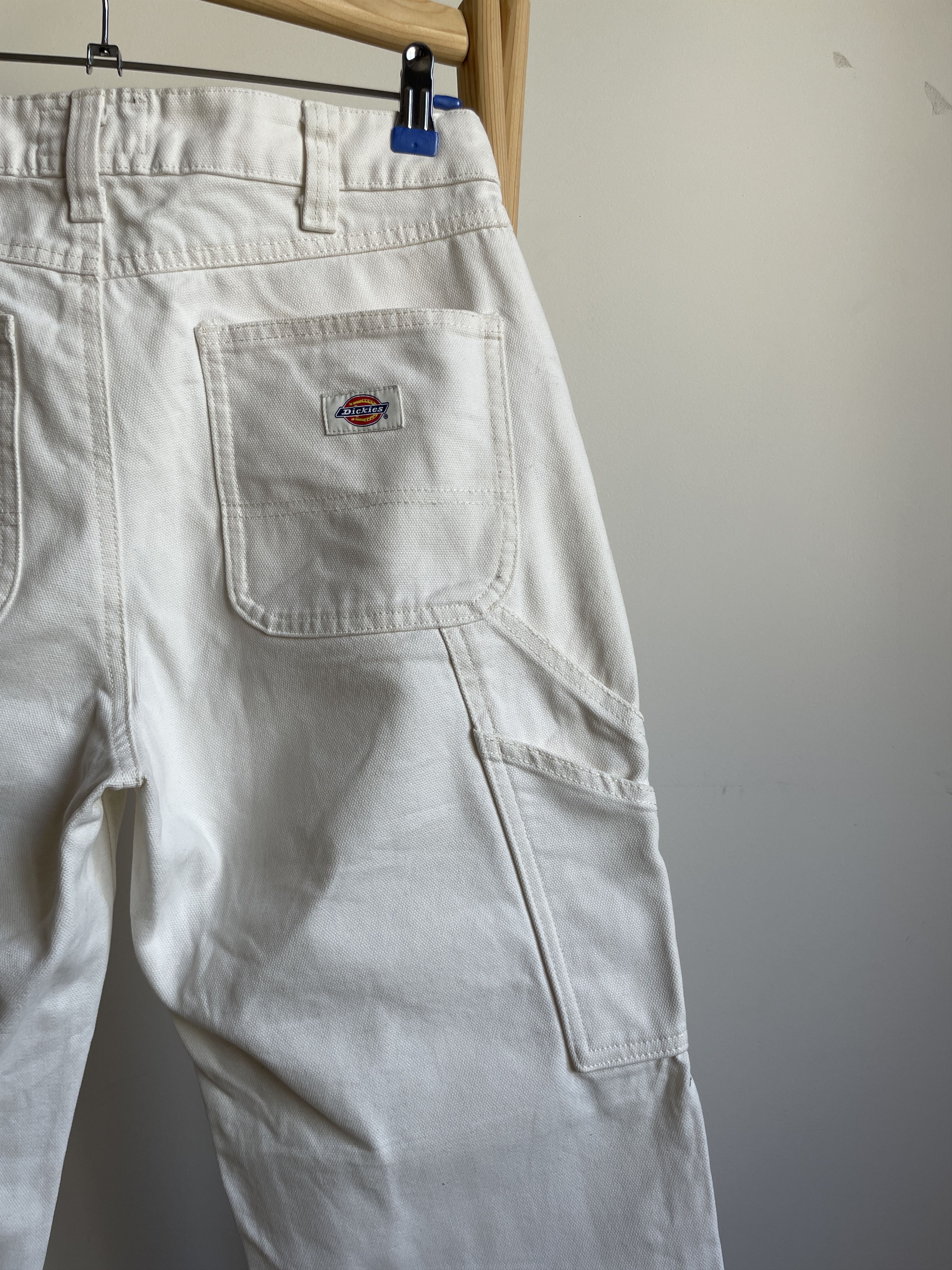 Dickies Dickies Canvas White Carpenter Work Pants Size 28 Size US 28 / EU 44 - 6 Thumbnail