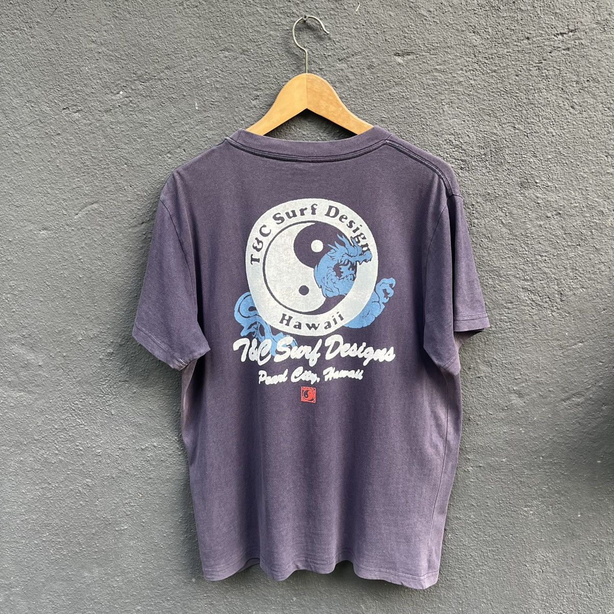 Sun Surf Thrashed Faded Vintage T&C Surfing Design Tee Size US L / EU 52-54 / 3 - 1 Thumbnail