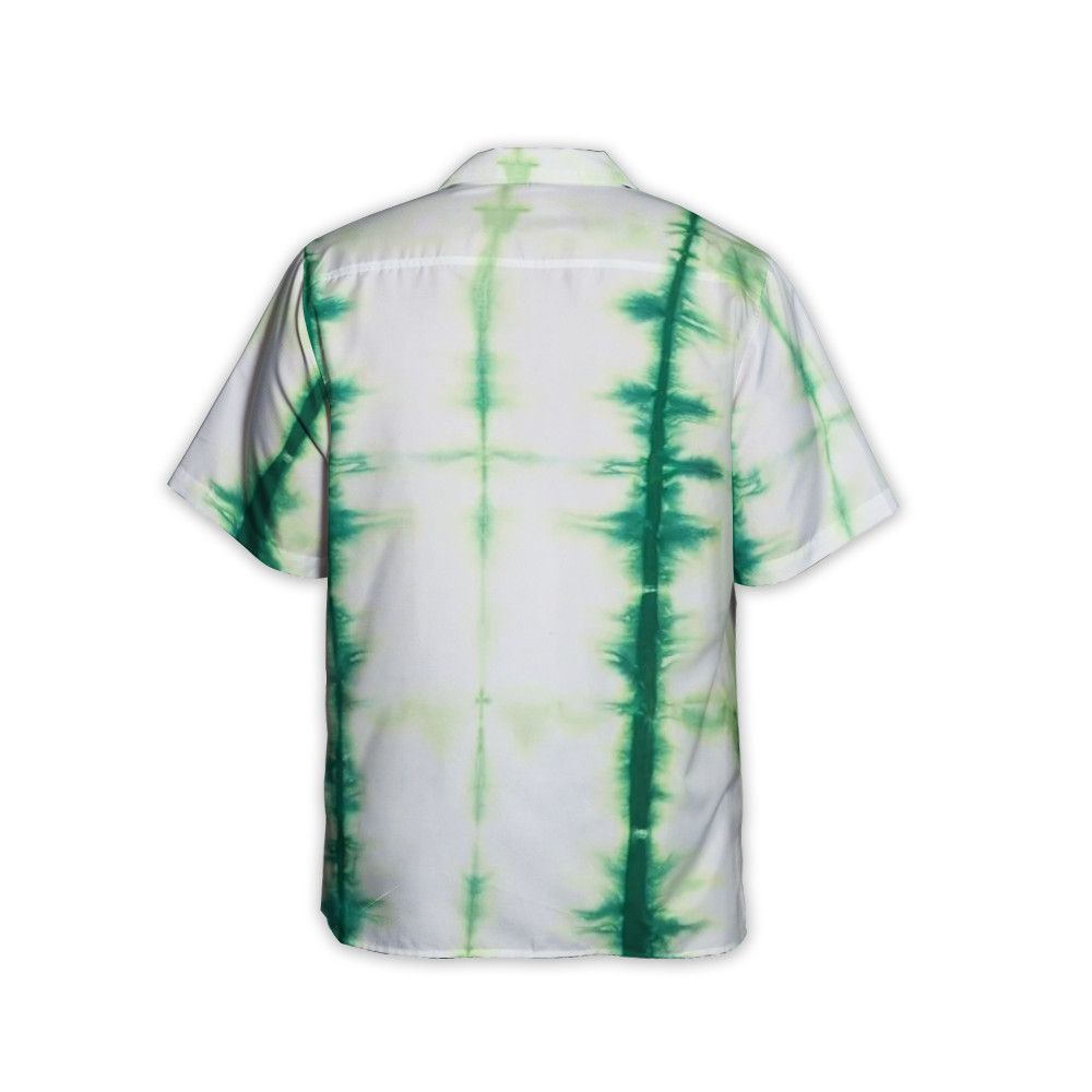 Designer Tie-Dye Print Short-Sleeve Shirt – Retro Meets Contemporary Size M / US 6-8 / IT 42-44 - 4 Thumbnail